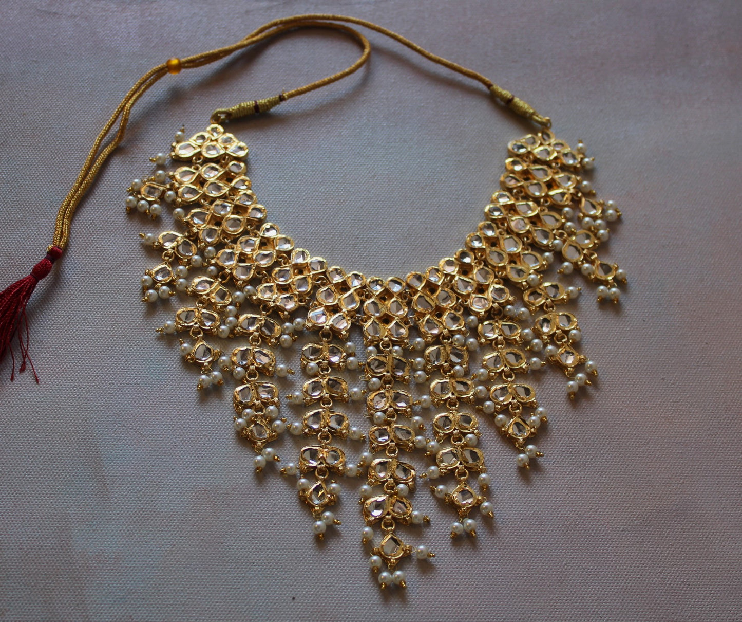 Swarna Jhalar (Necklace for KATHAKAARS)