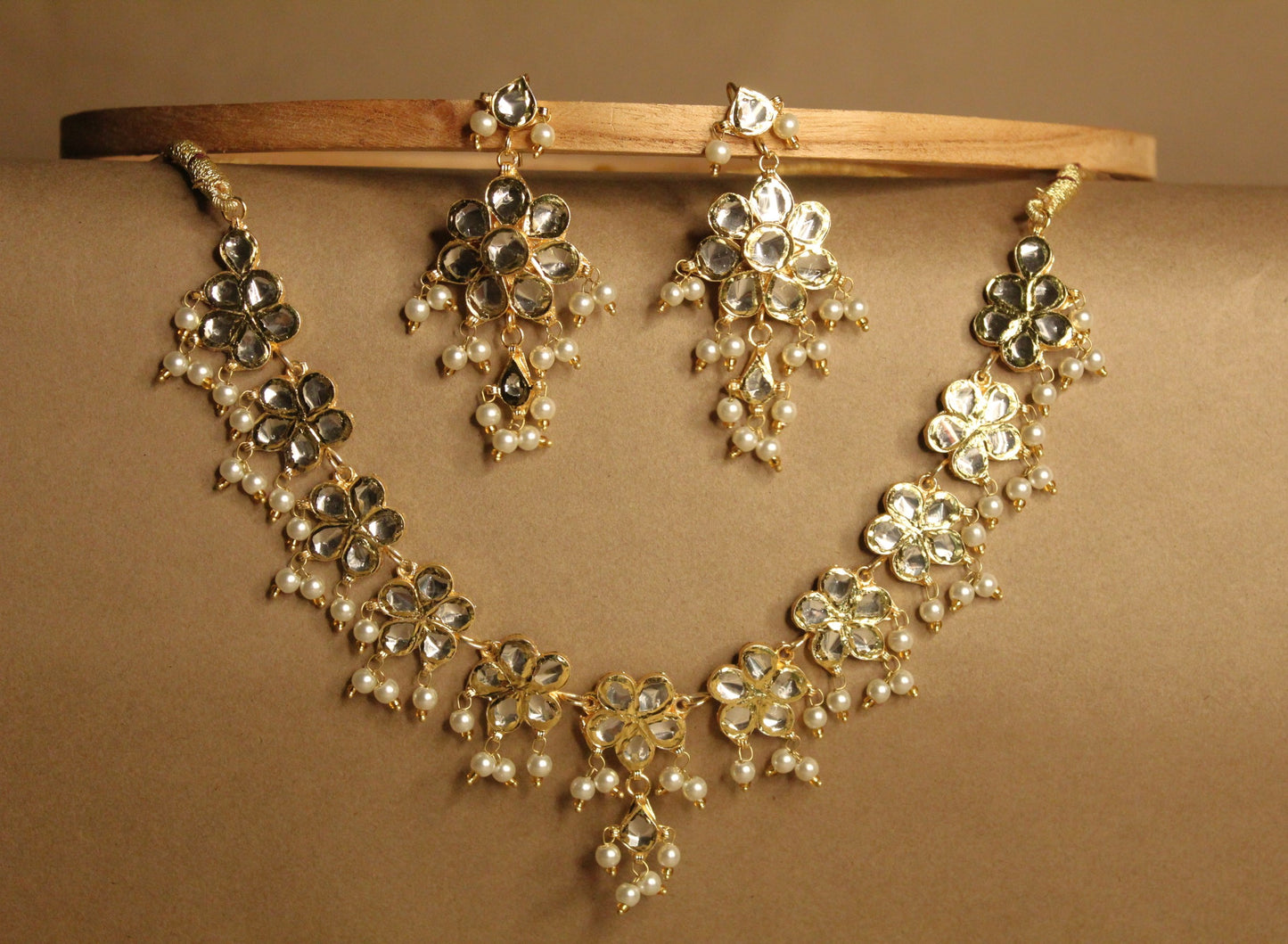 Swarnapushpa Haar & Earrings SET- for Kathakaars