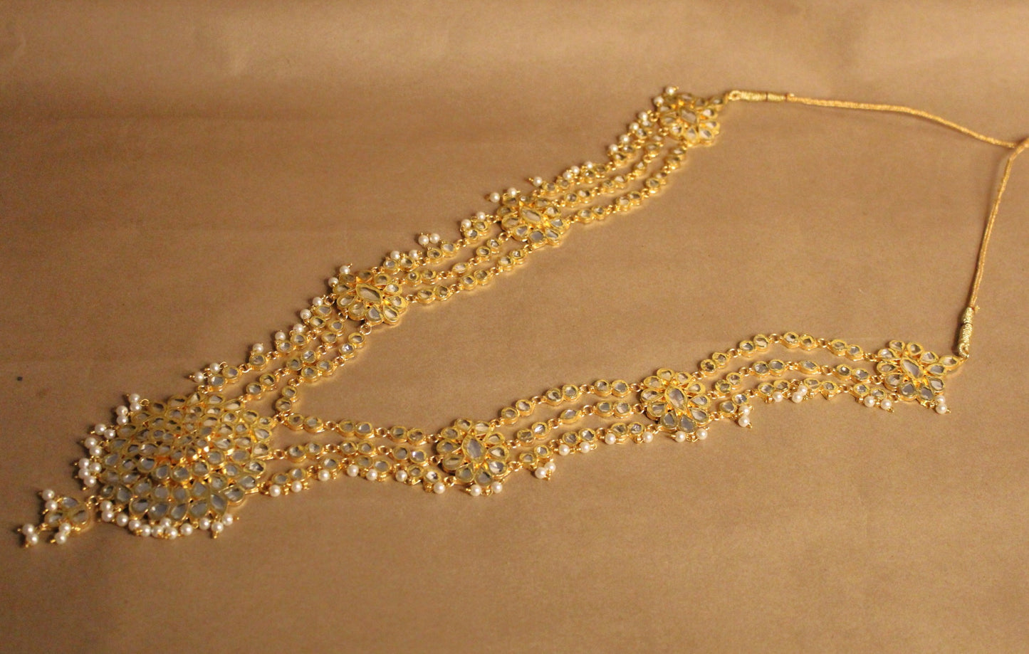 RuhaniRani Haar-SPIRITUAL QUEEN(Long Necklace for KATHAKAARS)