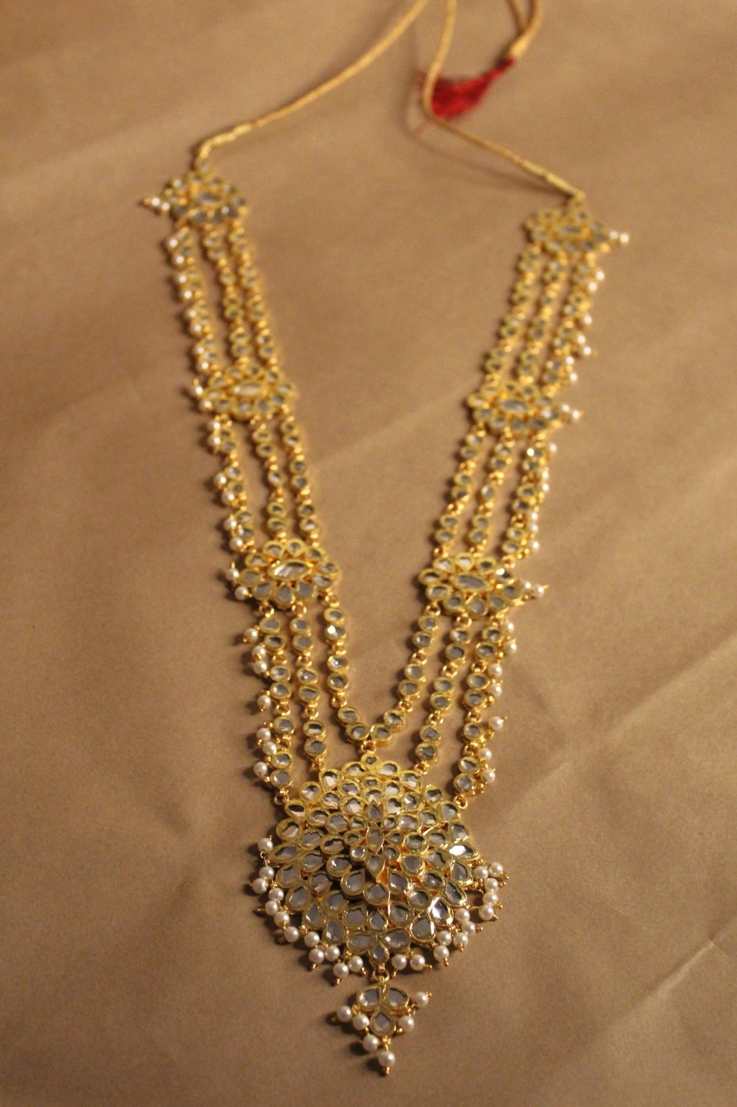 RuhaniRani Haar-SPIRITUAL QUEEN(Long Necklace for KATHAKAARS)