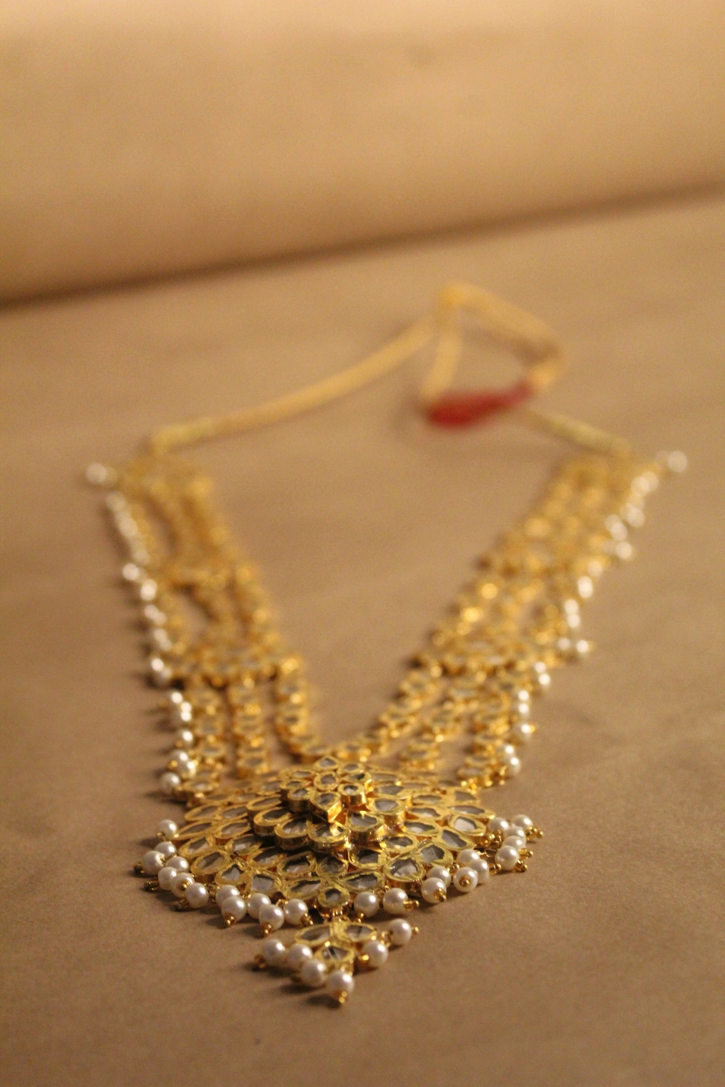 RuhaniRani Haar-SPIRITUAL QUEEN(Long Necklace for KATHAKAARS)