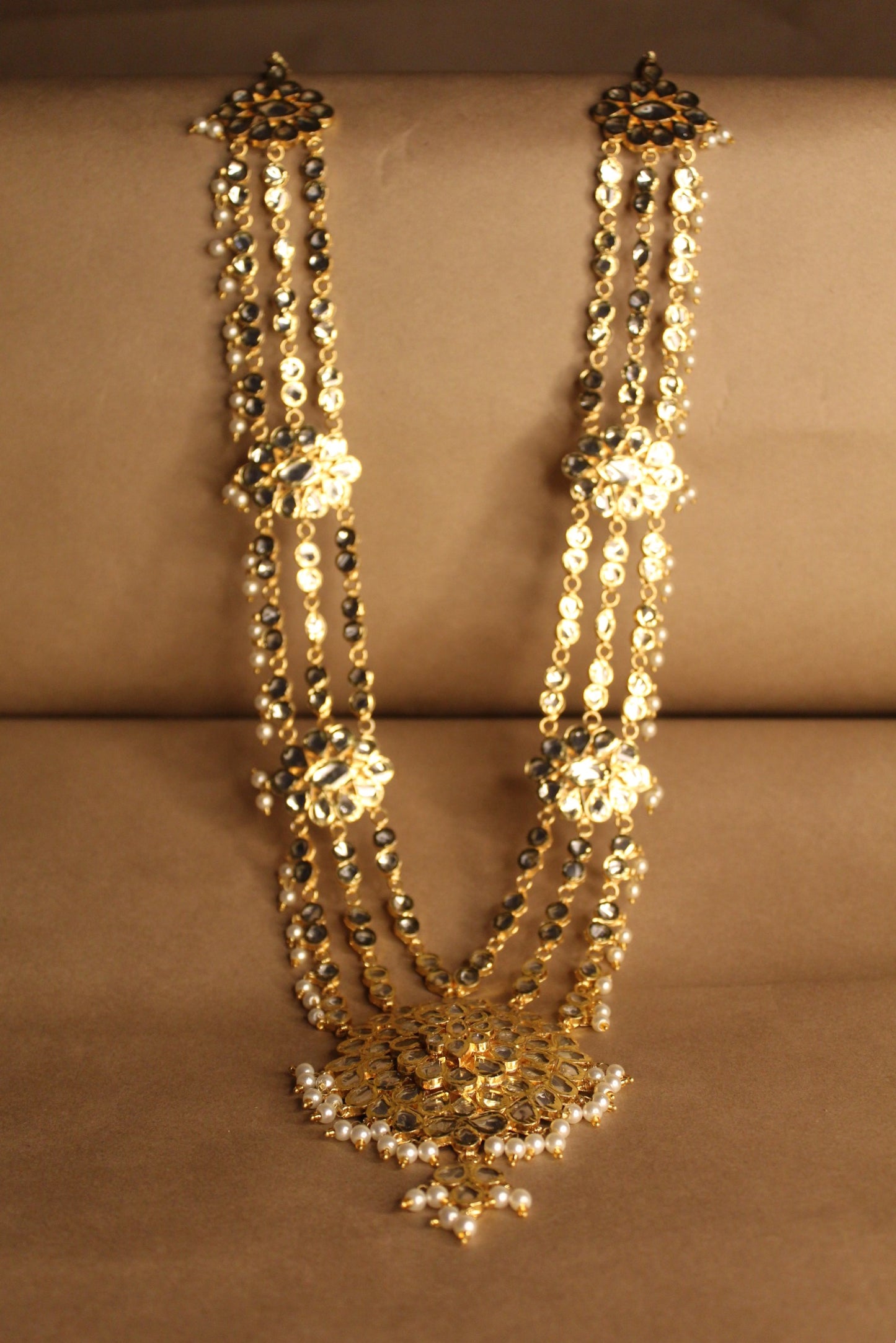 RuhaniRani Haar-SPIRITUAL QUEEN(Long Necklace for KATHAKAARS)