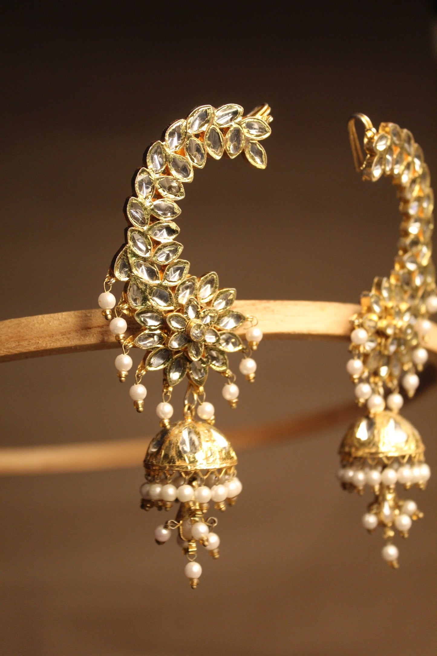 Mayurmani-peacock's gem (Earrings for Kathakaars)