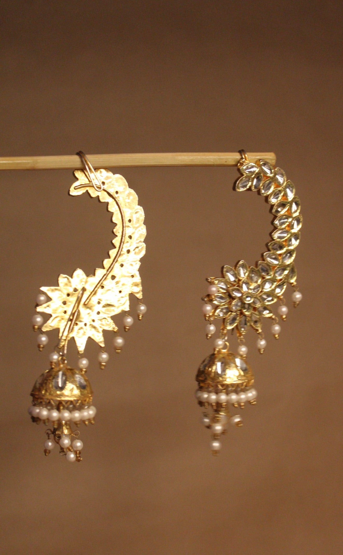 Mayurmani-peacock's gem (Earrings for Kathakaars)