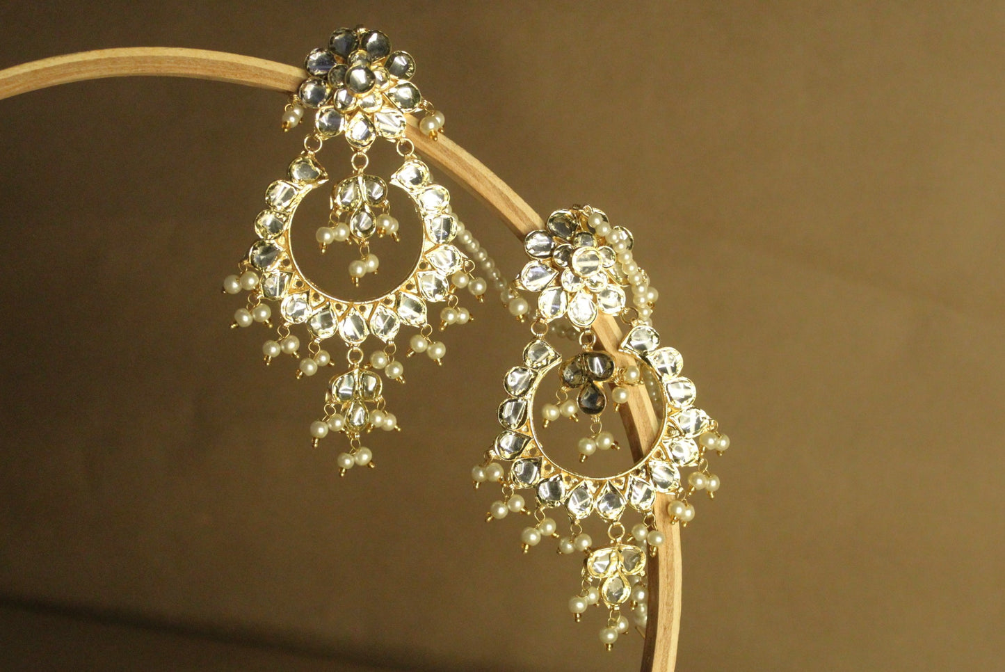 CHANDBALI Moti  (Earring for Kathakars)