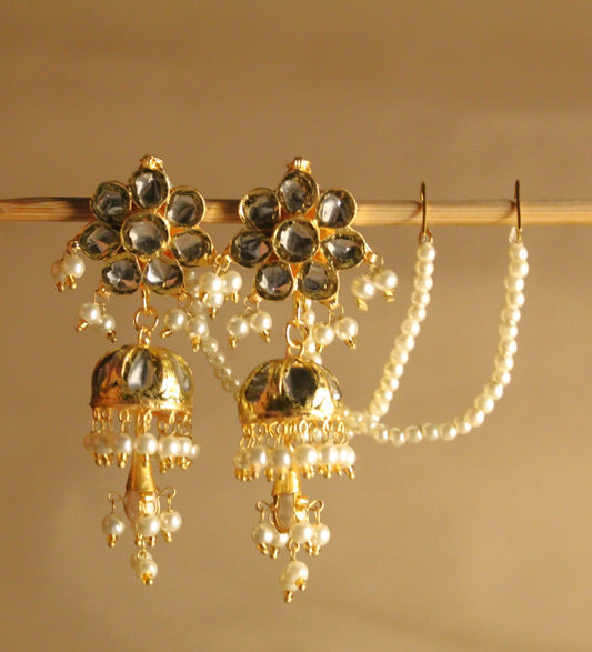 Pushpa Kundala (Earring for Kathakars)